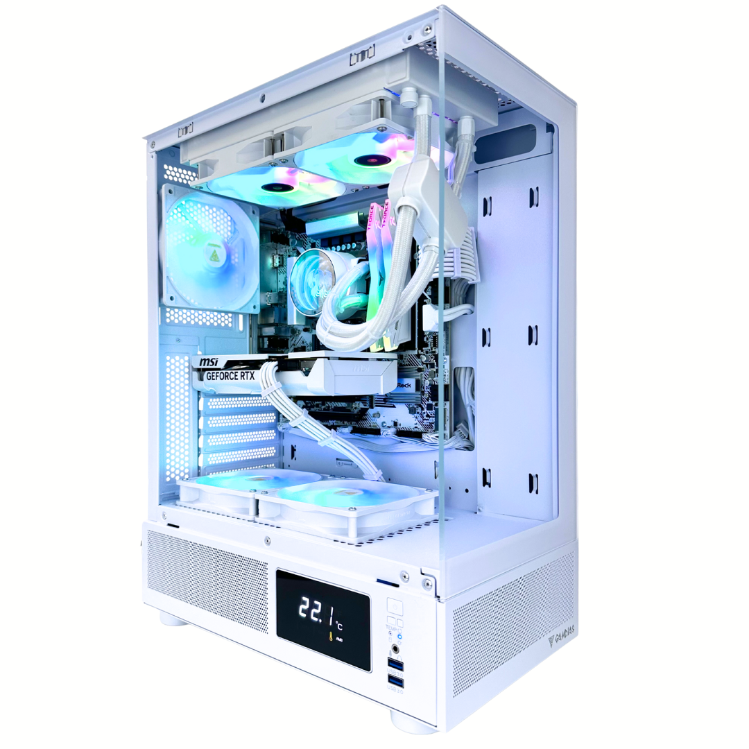 White Raven - Nvidia RTX 5060 Intel i5-12400F 32GB DDR5 RAM 1TB SSD RGB Gaming PC