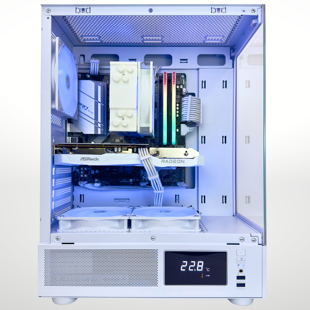 White Sparrow - Nvidia RTX 5050 Ryzen 5 5600 32GB DDR4 RAM 512GB SSD RGB Gaming PC