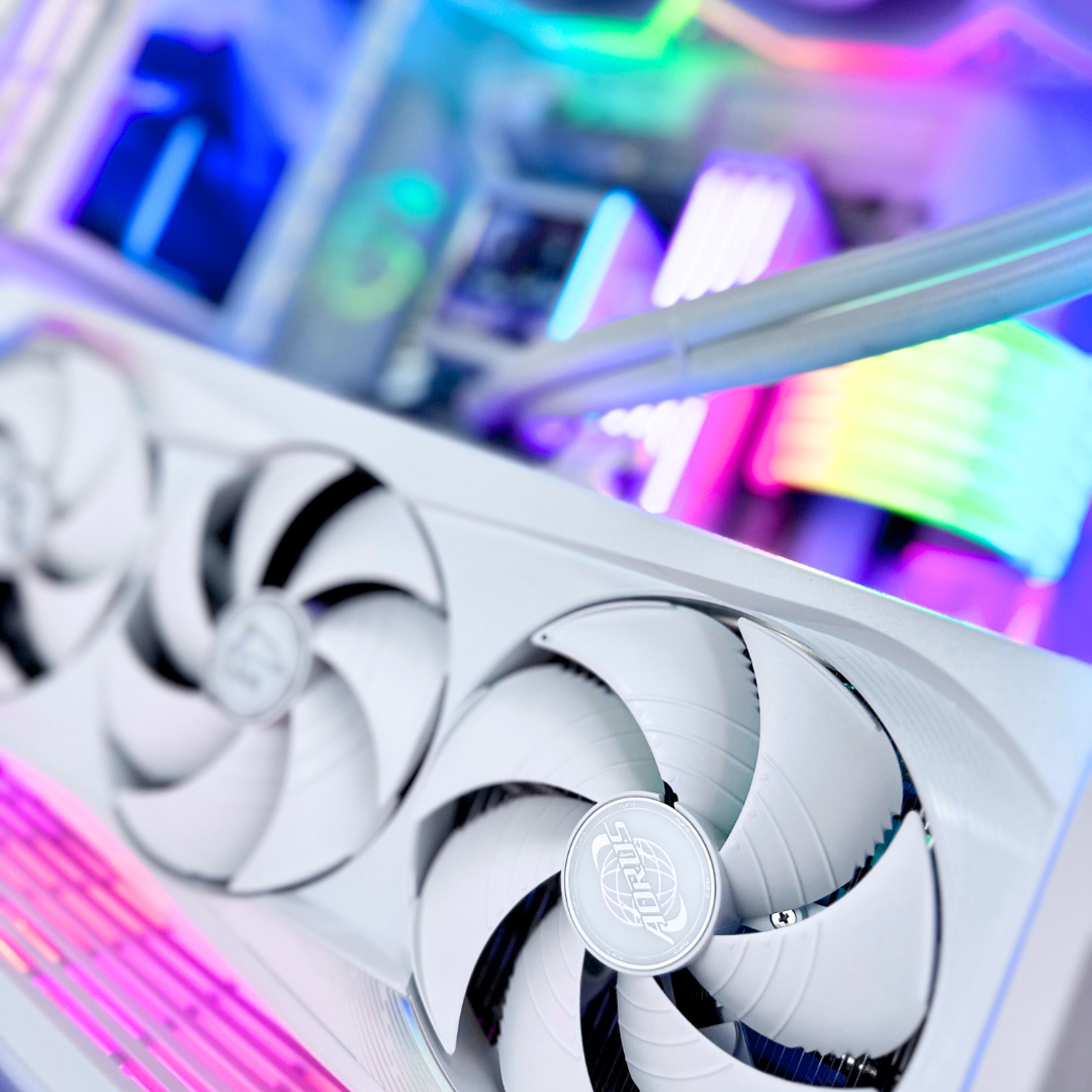 White Phoenix Plus - Nvidia RTX 5080/5090 96GB DDR5 RAM 4TB SSD RGB Gaming PC