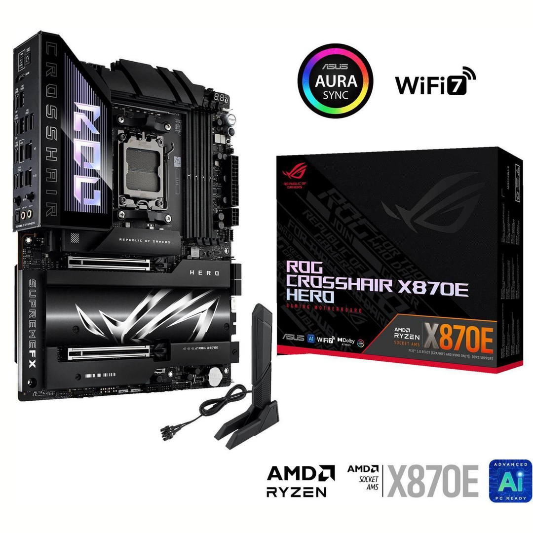 ASUS ROG CROSSHAIR X870E HERO (Black)
