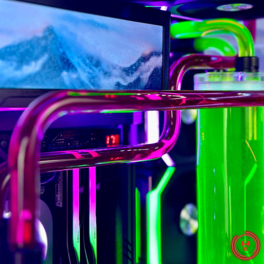 Custom Water Cooled Leviathan - RTX 4090 64GB RAM 4TB SSD DDR5 RGB Gaming PC