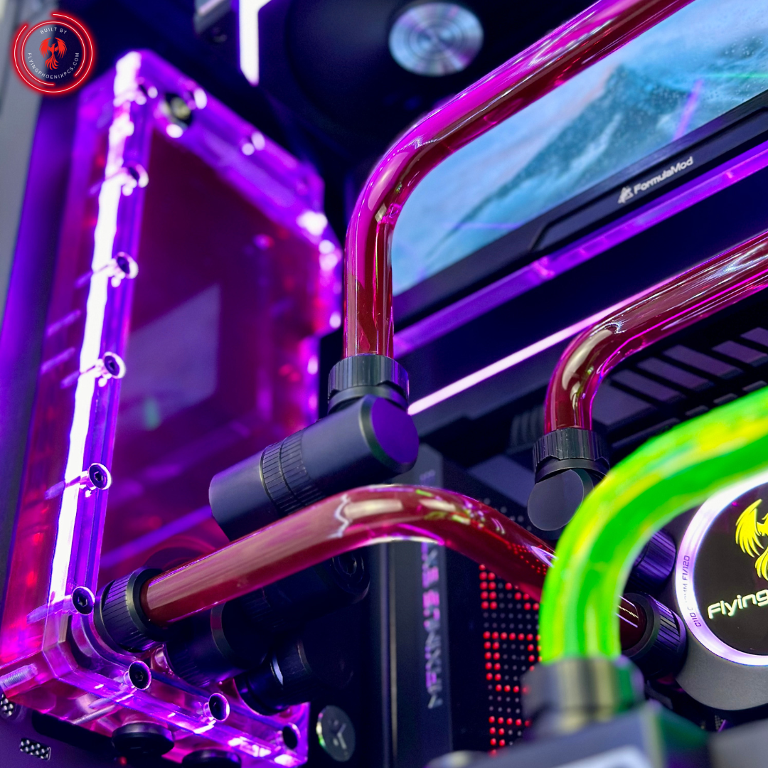Custom Water Cooled Leviathan - RTX 4090 64GB RAM 4TB SSD DDR5 RGB Gaming PC