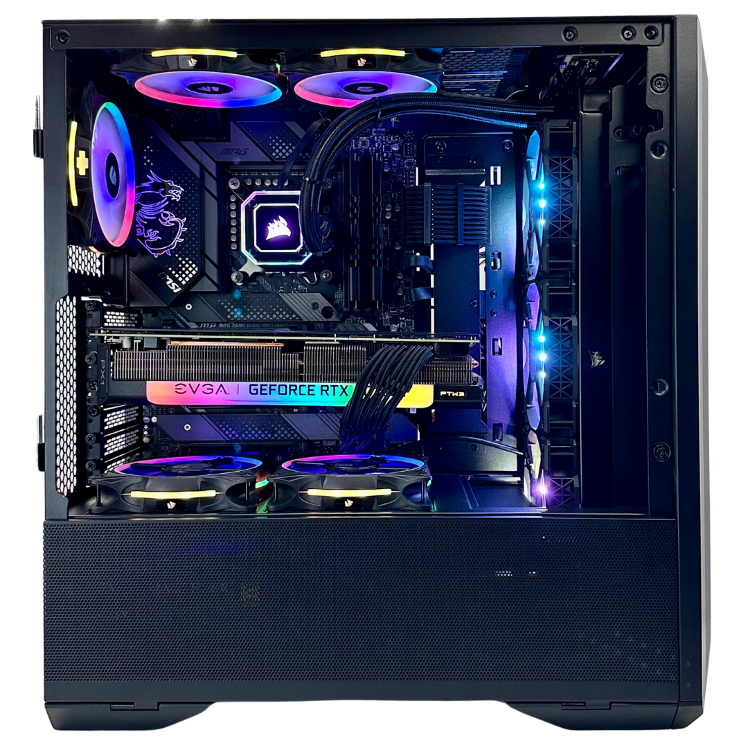 Certified Pre Owned Raven - Nvidia 3070 Ti Intel i7 12700K 64GB RAM 1TB SSD RGB Gaming PC