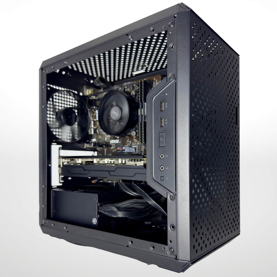 Certified Pre Owned Sparrow - AMD RX 5700 XT Ryzen 5 3600 16GB DDR4 RAM 500GB SSD Gaming PC