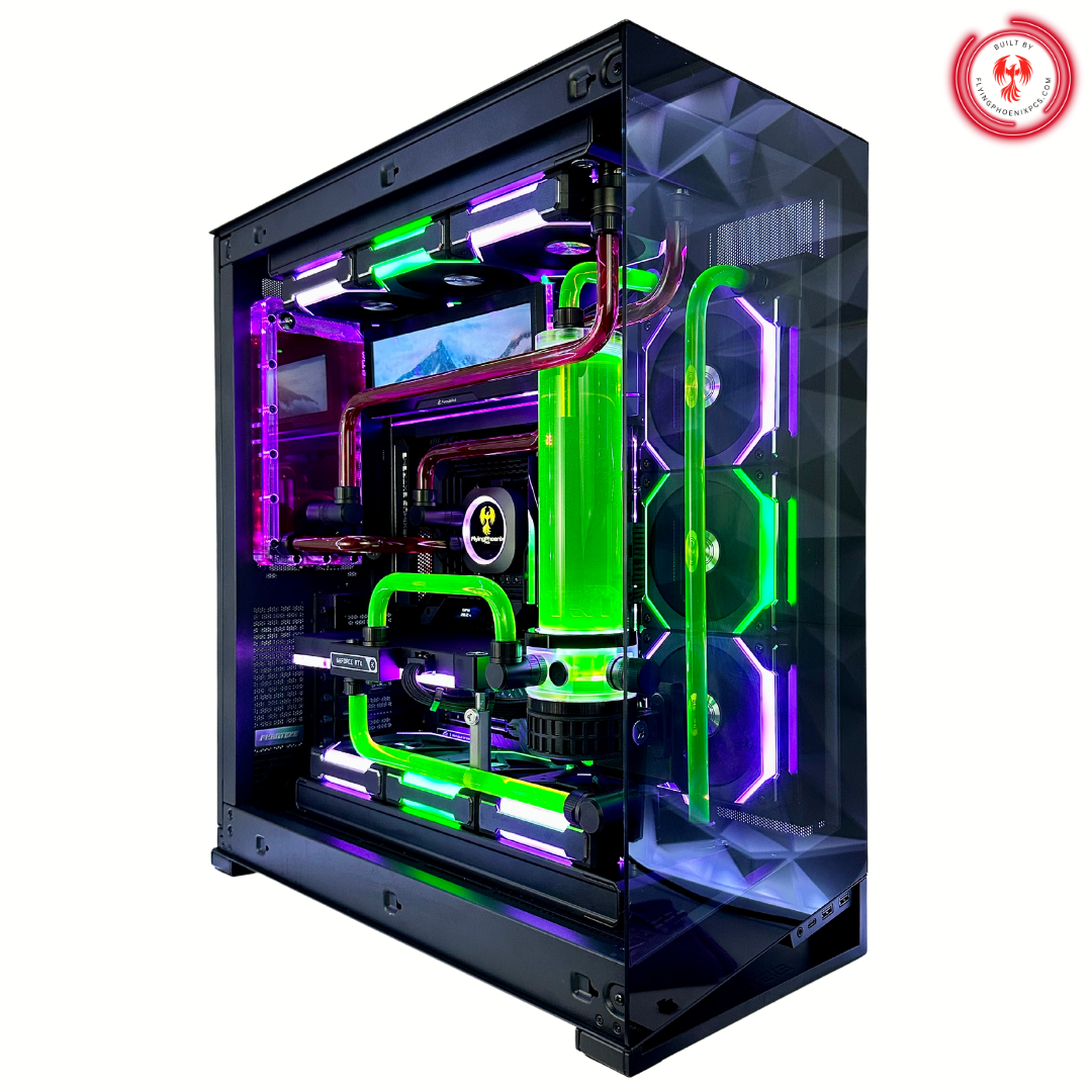 Custom Water Cooled Leviathan - RTX 4090 64GB RAM 4TB SSD DDR5 RGB Gaming PC