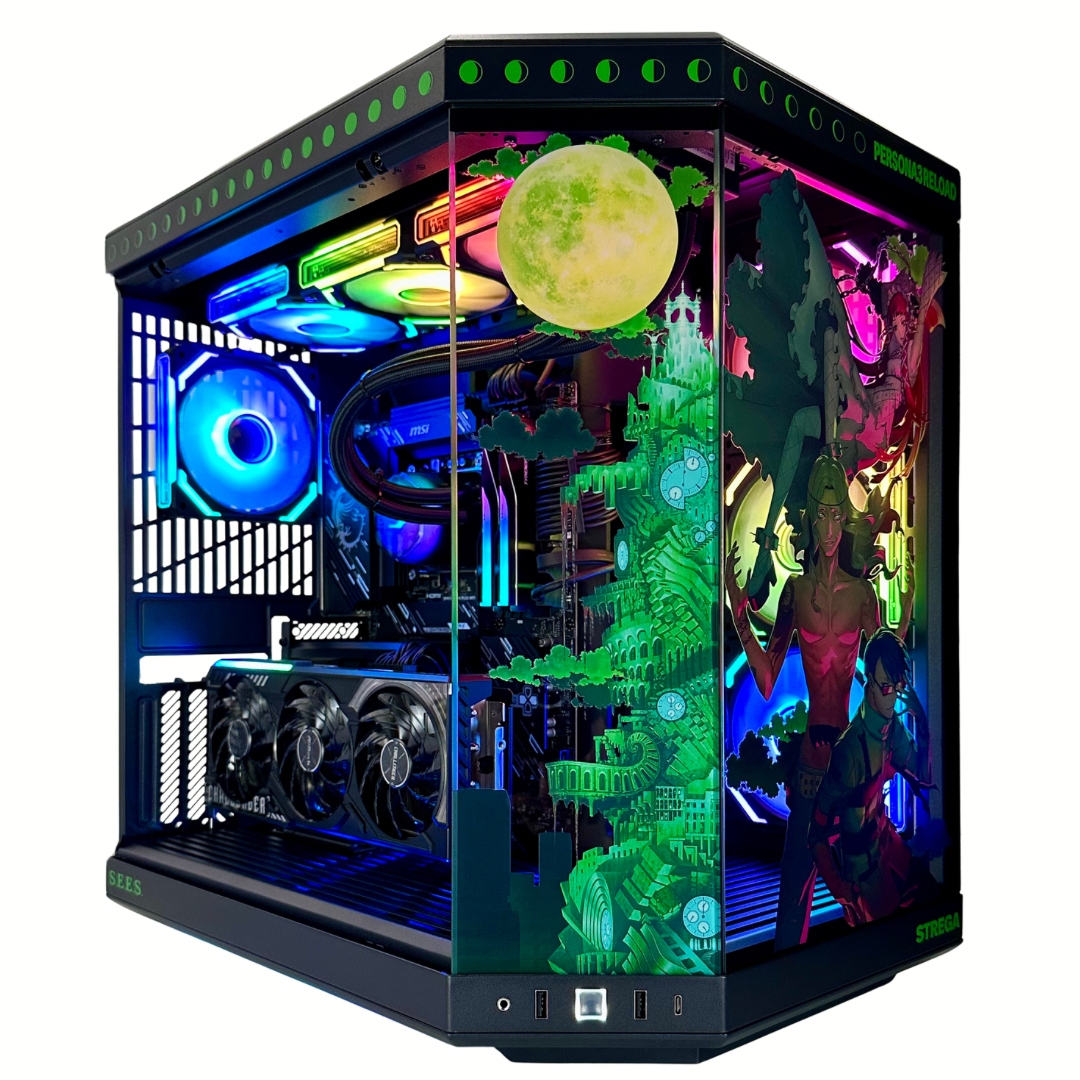 Special Edition Eagle - Persona 3 AMD RX 9070 XT Intel Ultra 7 265K 32GB DDR5 RAM 2TB SSD RGB Gaming PC