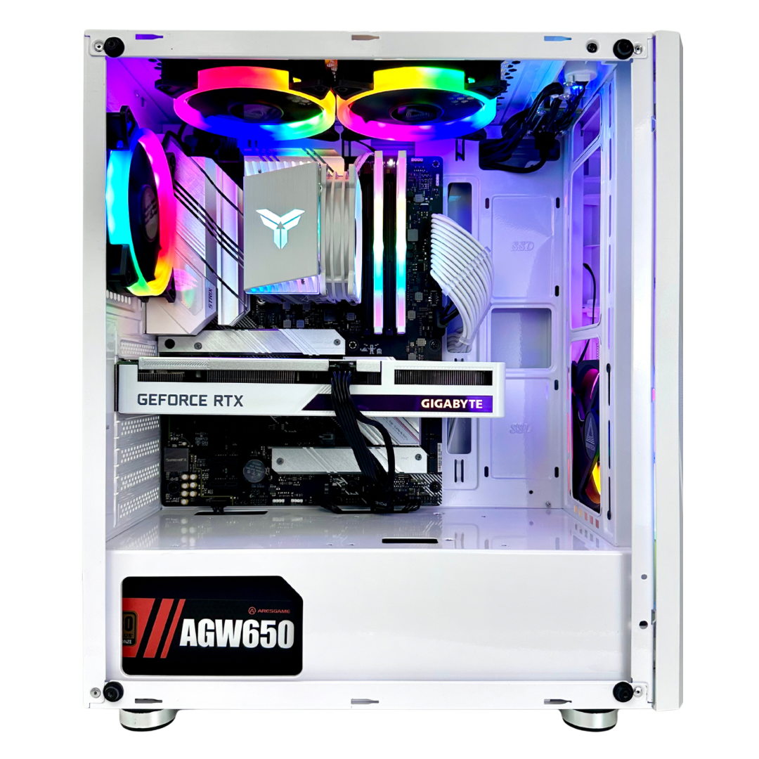 Certified Pre Owned Sparrow - NVIDIA RTX 3060 Intel i5 10400F 16GB DDR4 RAM 500GB SSD RGB Gaming PC