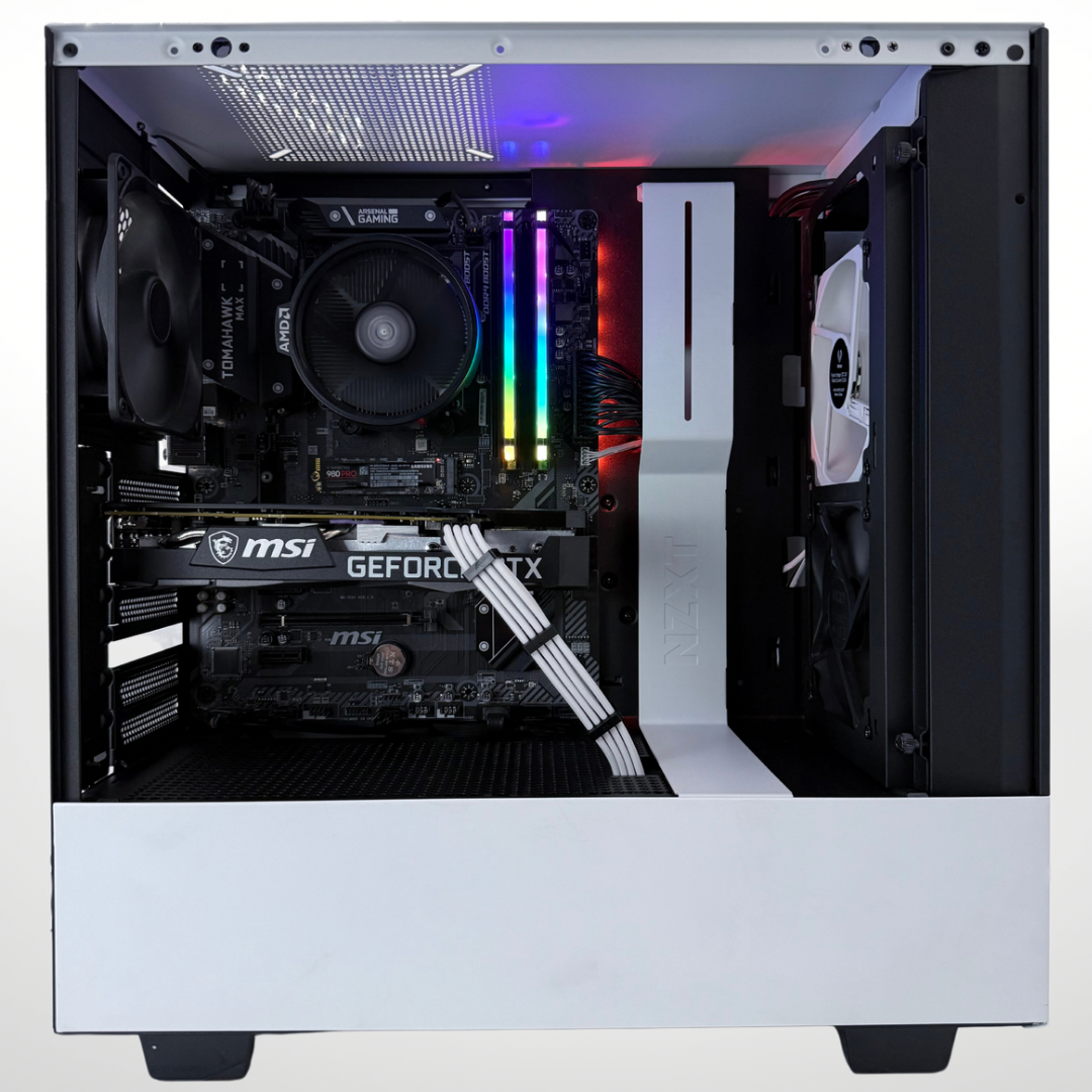 Certified Pre Owned Sparrow - Nvidia RTX 3060 AMD Ryzen 5 3600 32GB DDR4 RAM 1TB SSD RGB Gaming PC