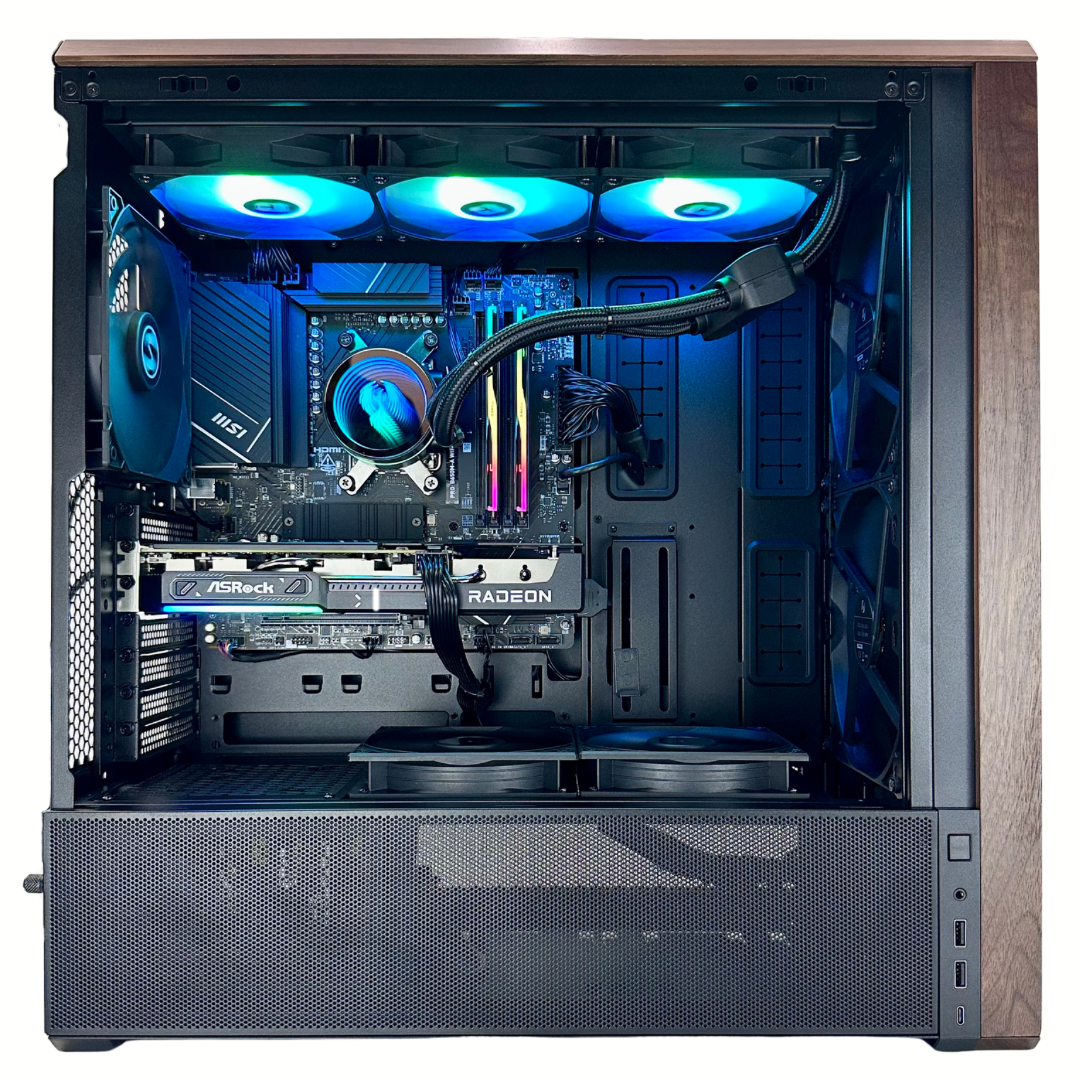 Raven Plus - Nvidia RTX 5060 Ti/AMD RX 9060 XT 32GB DDR5 RAM 1TB SSD RGB Gaming PC