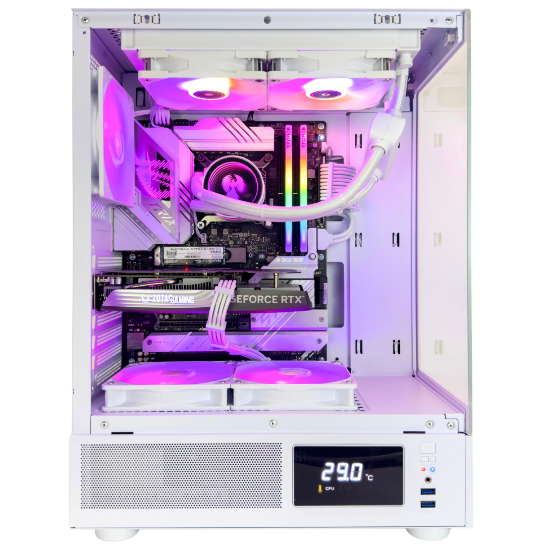 Certified Pre Owned Raven - NVIDIA RTX 4060 Intel i7-13700F 32GB DDR5 RAM 500GB SSD RGB Gaming PC