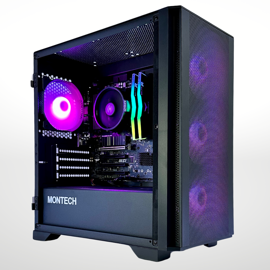 Sparrow - AMD Ryzen 5 5500GT 16GB RAM 512GB SSD DDR4 RGB Gaming PC