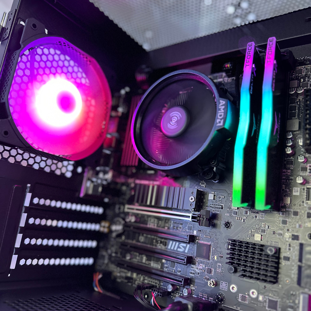 Sparrow - AMD Ryzen 5 5500GT 16GB RAM 512GB SSD DDR4 RGB Gaming PC