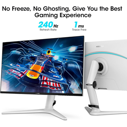 KOORUI 27" 2560 x 1440p, 240Hz, Mini-LED, 1ms Response Time, FreeSync Gaming Monitor