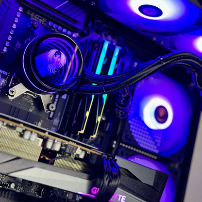 Raven - AMD RX 9060 XT Ryzen 5 7500F 32GB DDR5 RAM 1TB SSD RGB Gaming PC