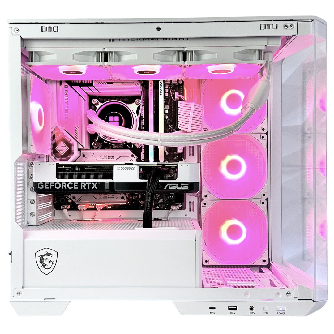 White Eagle - RTX 4070 SUPER Intel i7-12700KF 32GB RAM 2TB SSD DDR5 RGB Gaming PC