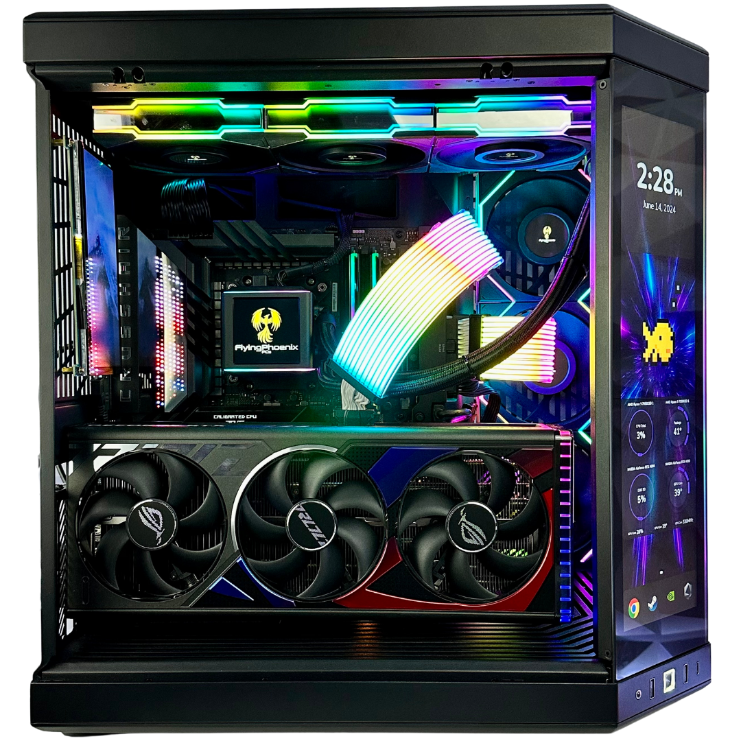 Phoenix Plus - Nvidia RTX 4090/AMD RX 7900 XTX 64GB RAM 4TB SSD DDR5 RGB Gaming PC