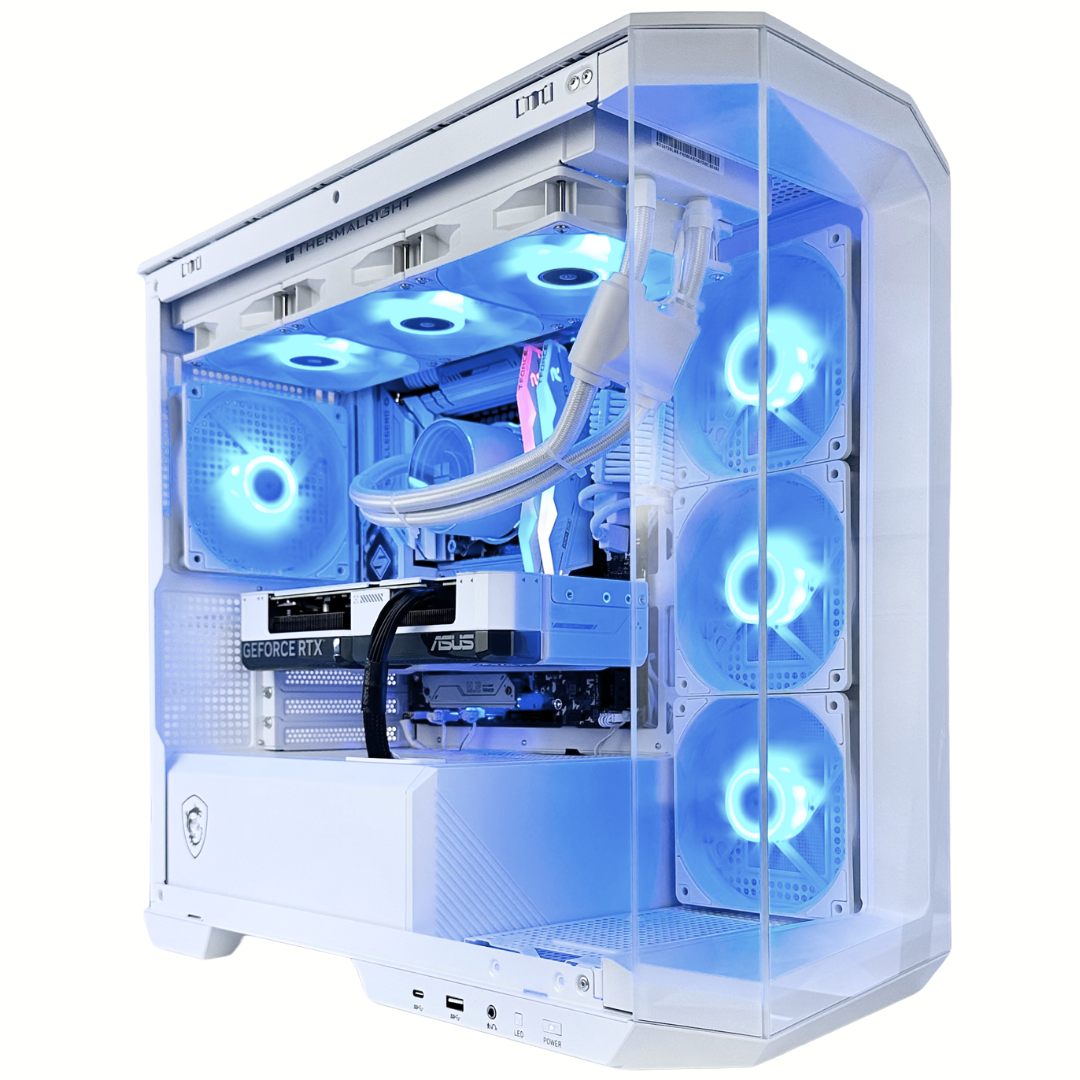 White Eagle - RTX 4070 SUPER Intel i7-12700KF 32GB RAM 2TB SSD DDR5 RGB Gaming PC