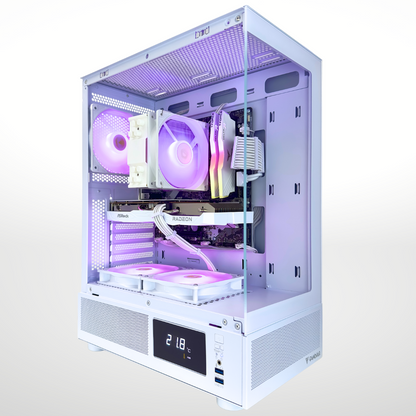 White Sparrow - Nvidia RTX 5050 Ryzen 5 5600 32GB DDR4 RAM 512GB SSD RGB Gaming PC