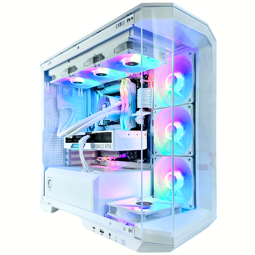 White Eagle - RTX 4070 SUPER Intel i7-12700KF 32GB RAM 2TB SSD DDR5 RGB Gaming PC