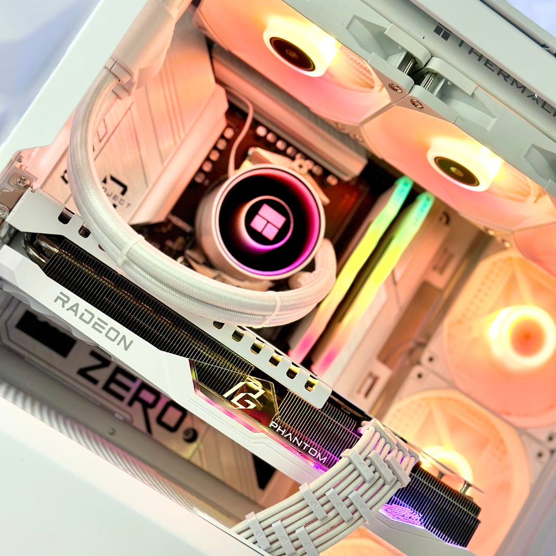 Special Edition Eagle Plus White AMD RX 7900 XT Ryzen 7 7800X3D DDR5 RGB Gaming PC (Cableless Motherboard!)
