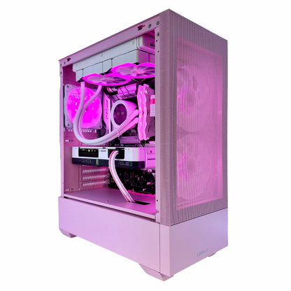 Special Edition Pink RTX 4070 Intel i7 12700KF DDR5 RGB Gaming PC (LCD Screen Cooler)