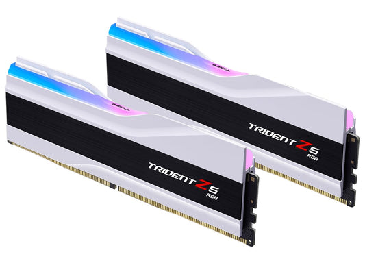 96GB White G.SKILL Trident Z5 RGB DDR5 6400Mhz CL32 (2x48GB)