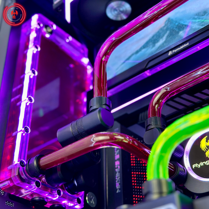 Custom Water Cooled Leviathan - RTX 4090 Intel i9-14900K 64GB RAM 4TB SSD DDR5 RGB Gaming PC