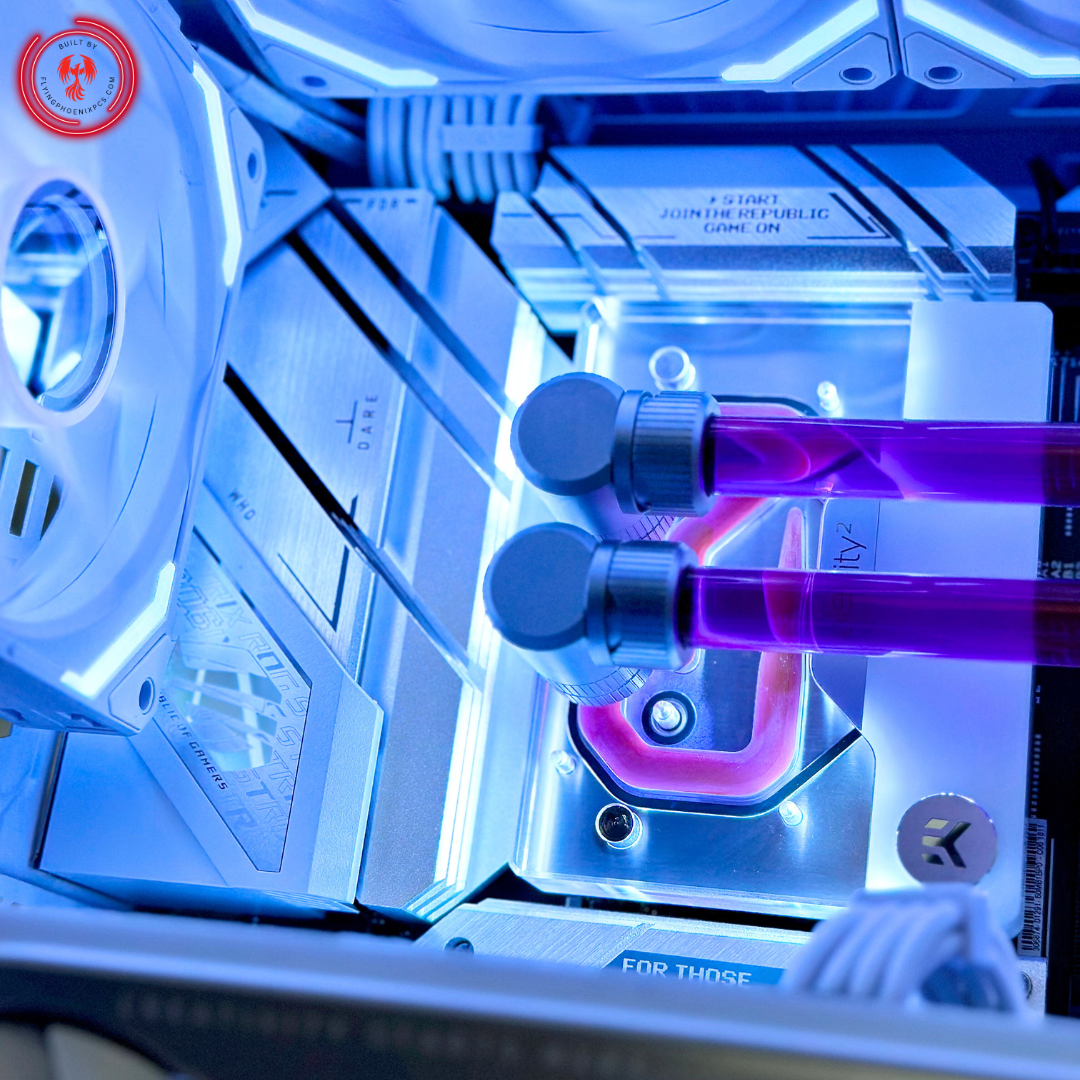 Custom Water Cooled Aquila - RTX 4080 SUPER AMD Ryzen 7 7800X3D 32GB RAM 2TB SSD DDR5 RGB Gaming PC