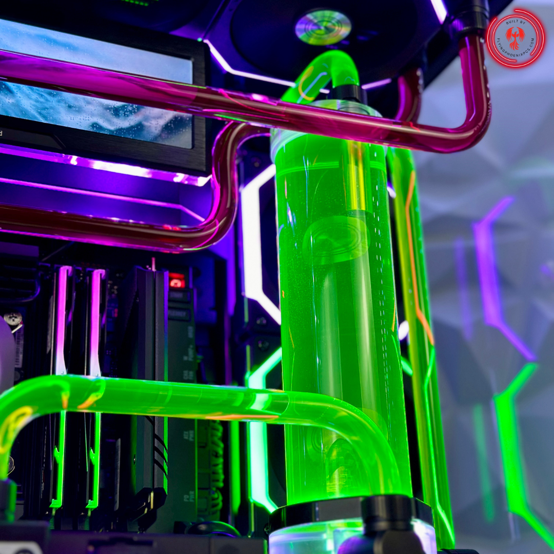 Custom Water Cooled Leviathan - RTX 4090 Intel i9-14900K 64GB RAM 4TB SSD DDR5 RGB Gaming PC