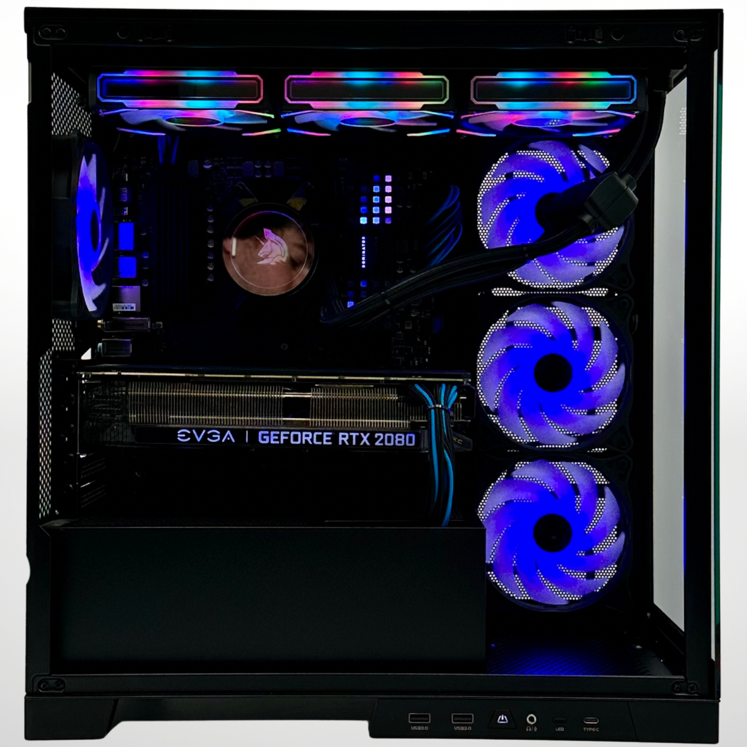 Certified Pre Owned Sparrow - RTX 2080 AMD RYZEN 7 5700X 32GB RAM 2TB SSD DDR4 RGB Gaming PC