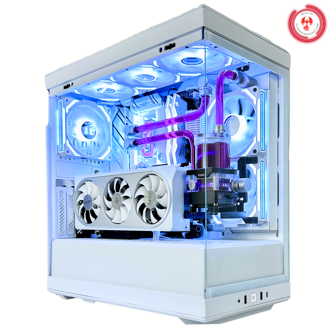 Custom Water Cooled Aquila - RTX 4080 SUPER AMD Ryzen 7 7800X3D 32GB RAM 2TB SSD DDR5 RGB Gaming PC