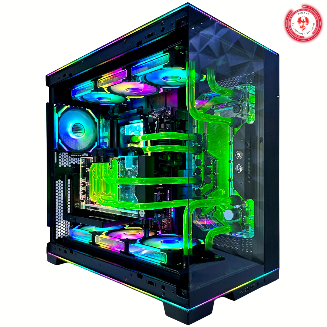 Custom Water Cooled Kraken - NVIDIA 64GB RAM 2TB SSD DDR5 RGB Gaming PC