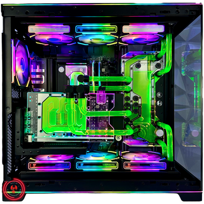 Custom Water Cooled Kraken - NVIDIA 64GB RAM 2TB SSD DDR5 RGB Gaming PC