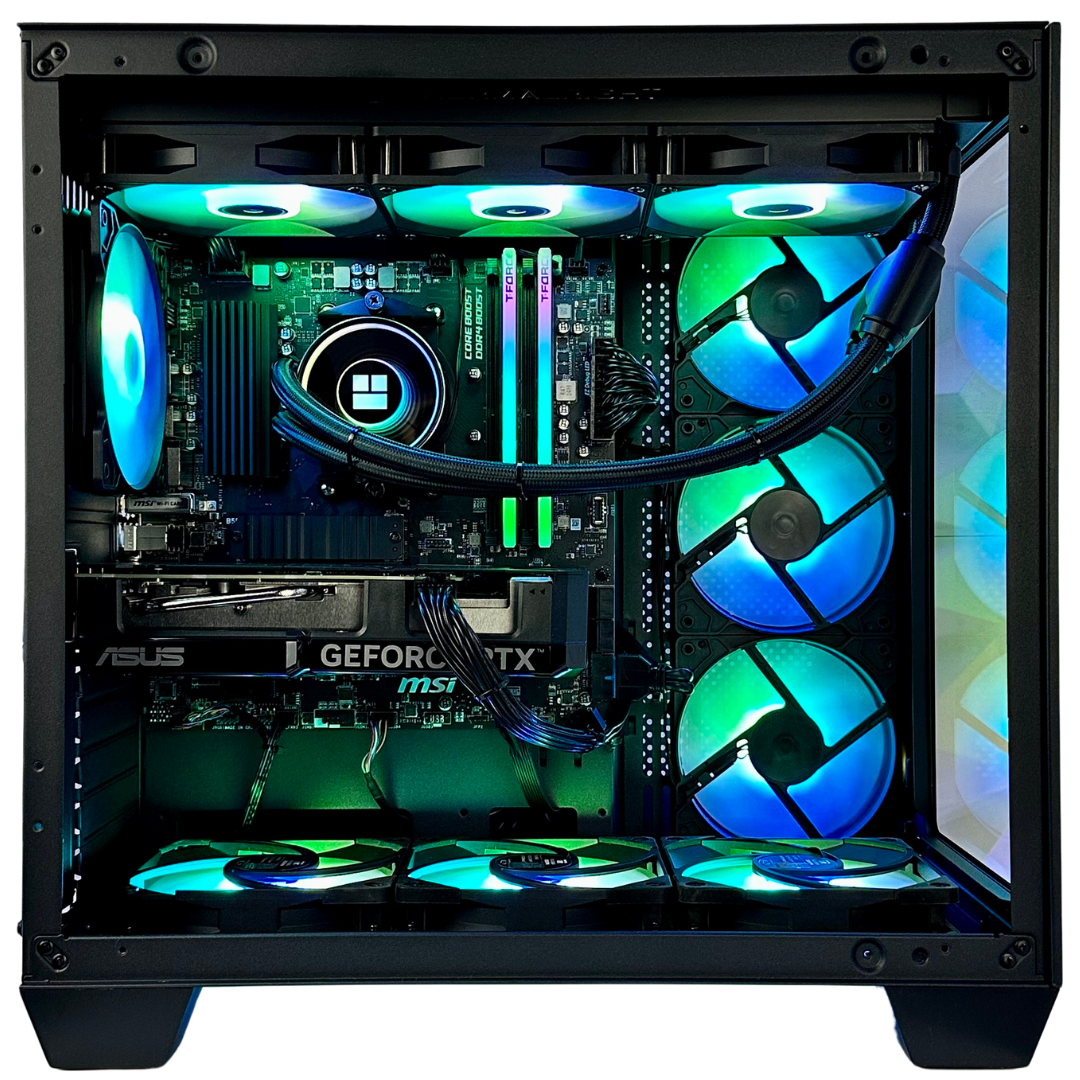 Raven - RTX 4060 AMD Ryzen 5 5600 32GB RAM 1TB SSD DDR4 RGB Gaming PC