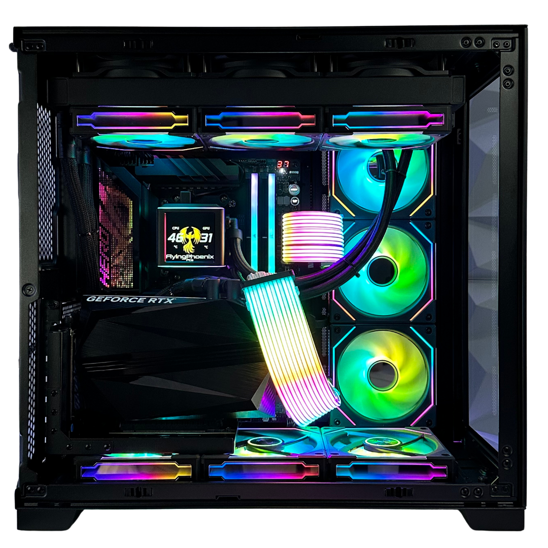 Phoenix Plus Nvidia RTX 4090 AMD Ryzen 9 7950X3D RGB Gaming PC (Liquid Cooled GPU + CPU)