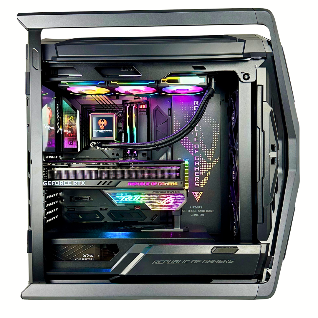 Special Edition Phoenix Plus BTF 4090 Intel i9-14900K 64GB RAM 4TB SSD DDR5 RGB Gaming PC