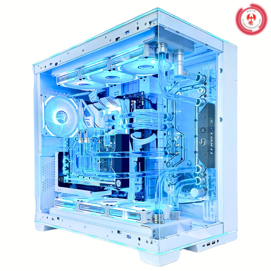 Custom Water Cooled Kraken - RTX 4080 SUPER Intel i9-14900K 64GB RAM 2TB SSD DDR5 RGB Gaming PC