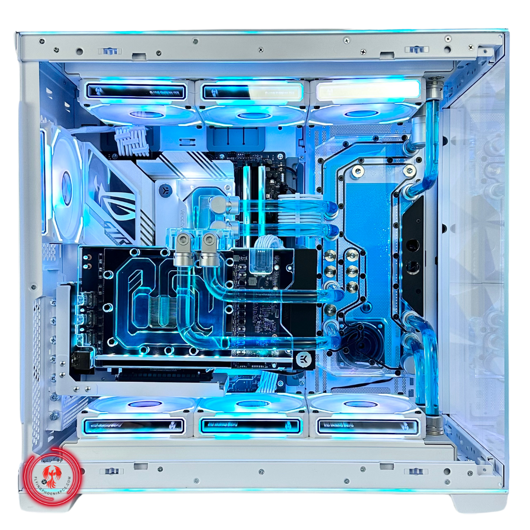 Custom Water Cooled Kraken - RTX 4080 SUPER Intel i9-14900K 64GB RAM 2TB SSD DDR5 RGB Gaming PC