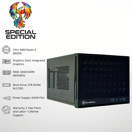 Special Edition AMD Ryzen 5 8500G 16GB RAM 1TB SSD Gaming PC