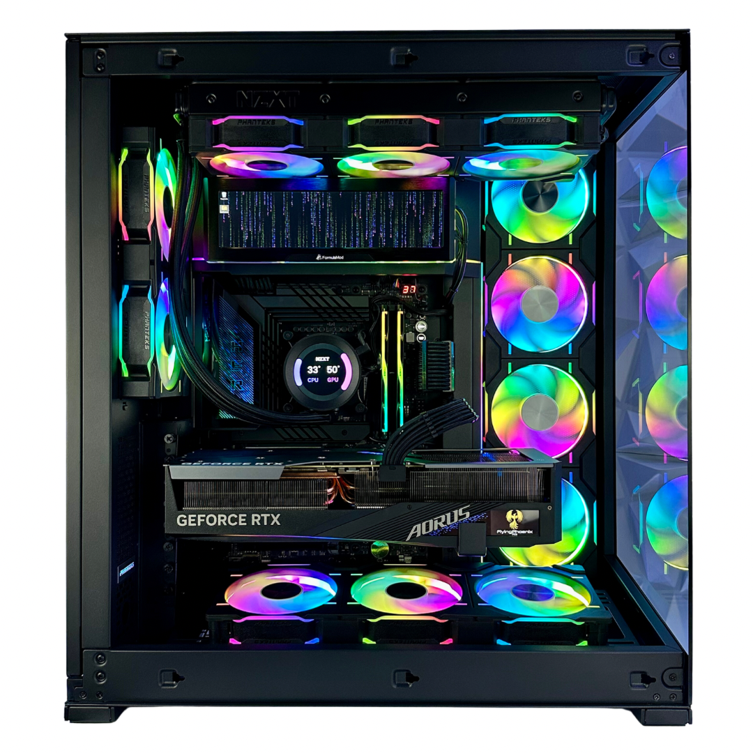 Phoenix Plus RTX 4090 Intel i9-14900K 64GB DDR5 RGB Gaming PC (Mounted ...