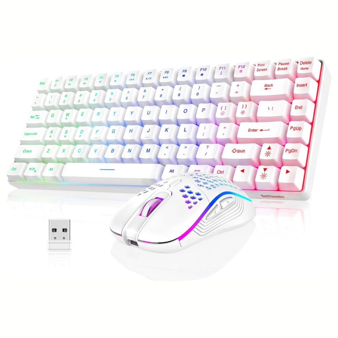 RedThunder K84 Wireless Keyboard and Mouse Combo