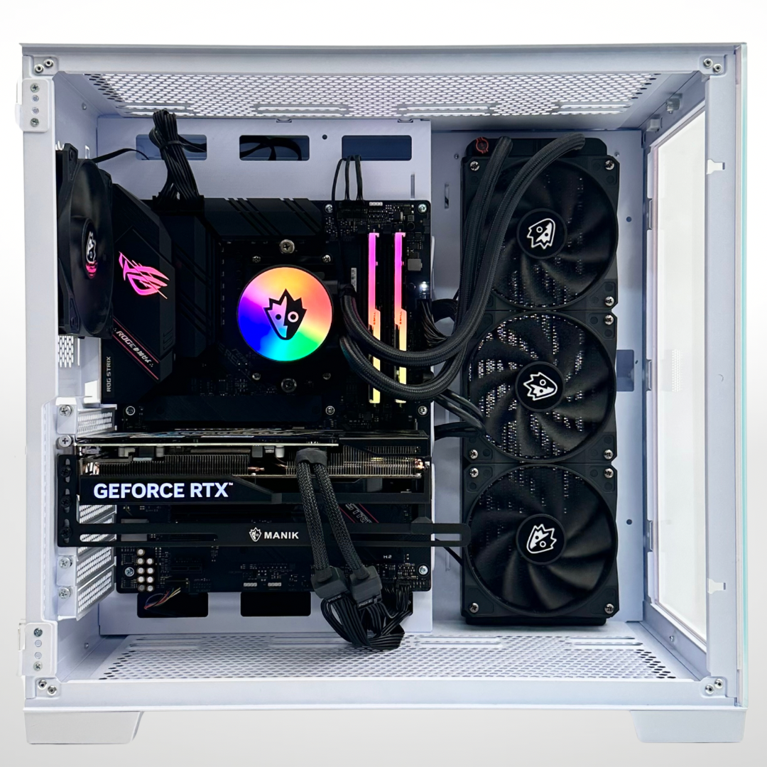 Certified Pre Owned Raven - RTX 4070 Super AMD Ryzen 7 5800X 32GB Trident RAM 3200MHz 1TB SSD DDR4 RGB Gaming PC