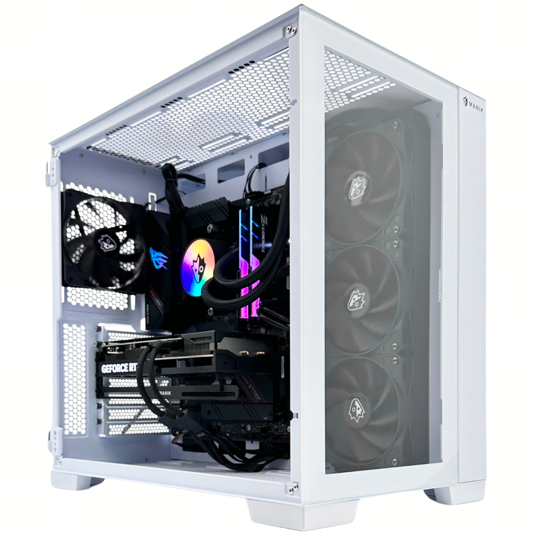 Certified Pre Owned Raven - RTX 4070 Super AMD Ryzen 7 5800X 32GB Trident RAM 3200MHz 1TB SSD DDR4 RGB Gaming PC