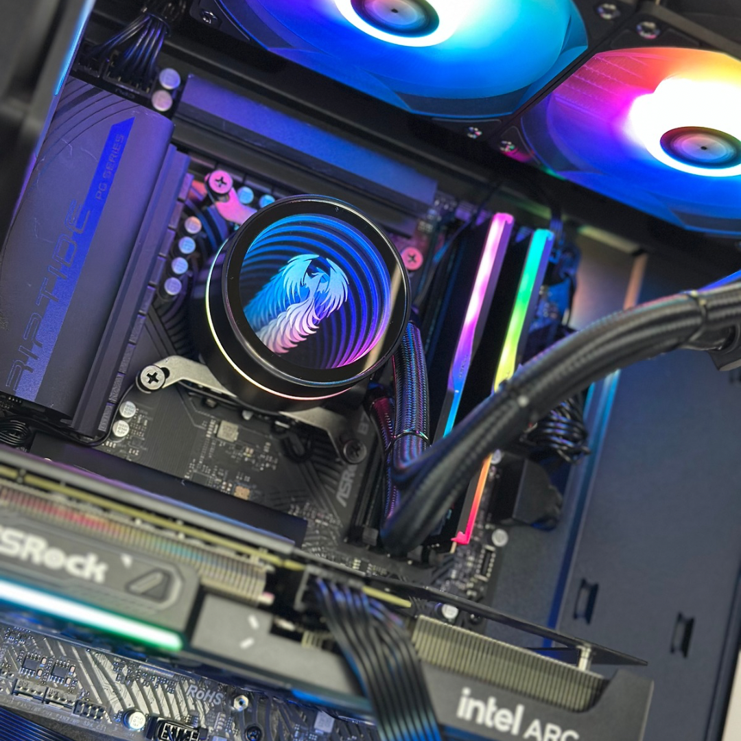 Raven - Nvidia RTX 5060 Intel i5-12400F 32GB DDR5 RAM 1TB SSD RGB Gaming PC