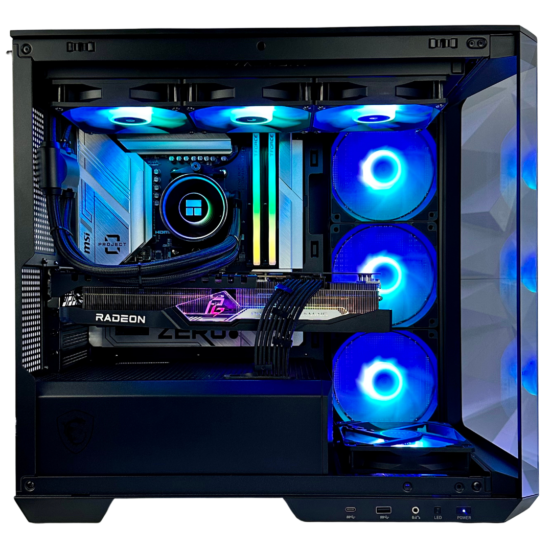 Eagle Plus AMD RX 7900 XT Ryzen 7 7800X3D 32GB RAM 2TB SSD DDR5 RGB Gaming PC