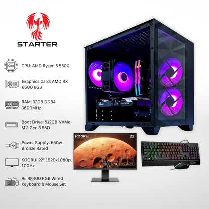 Starter Gaming PC Bundle